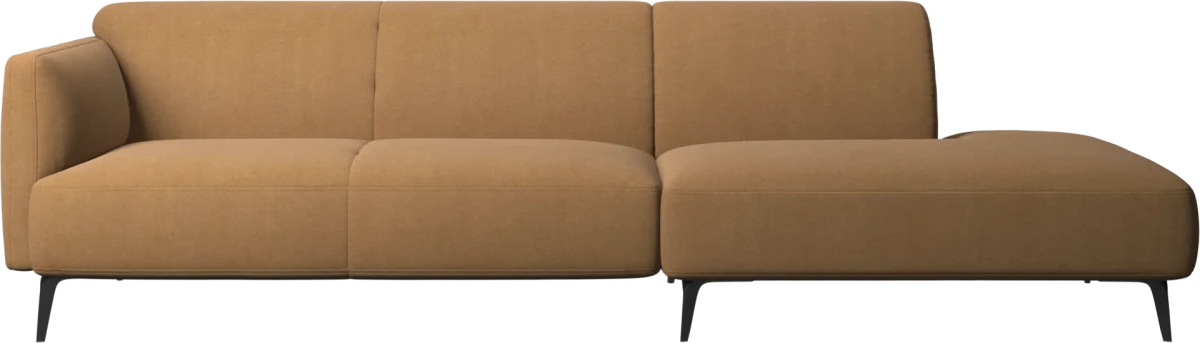 Modena sofa with lounging unit