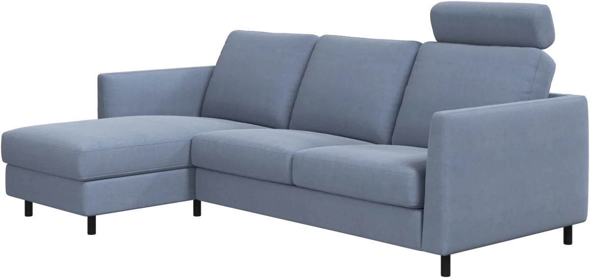 Indivi sofa with chaise longue left