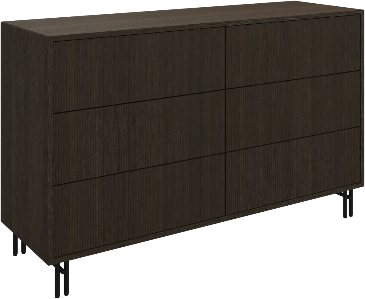 Element dresser with 6 drawers