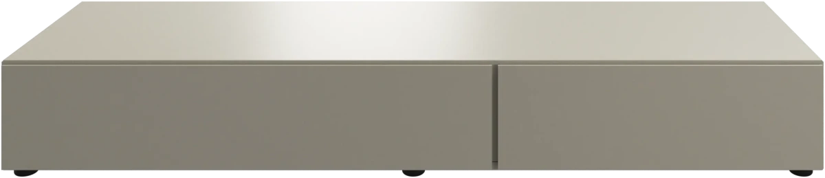 Lugano base cabinet with drawer and drop down door oak