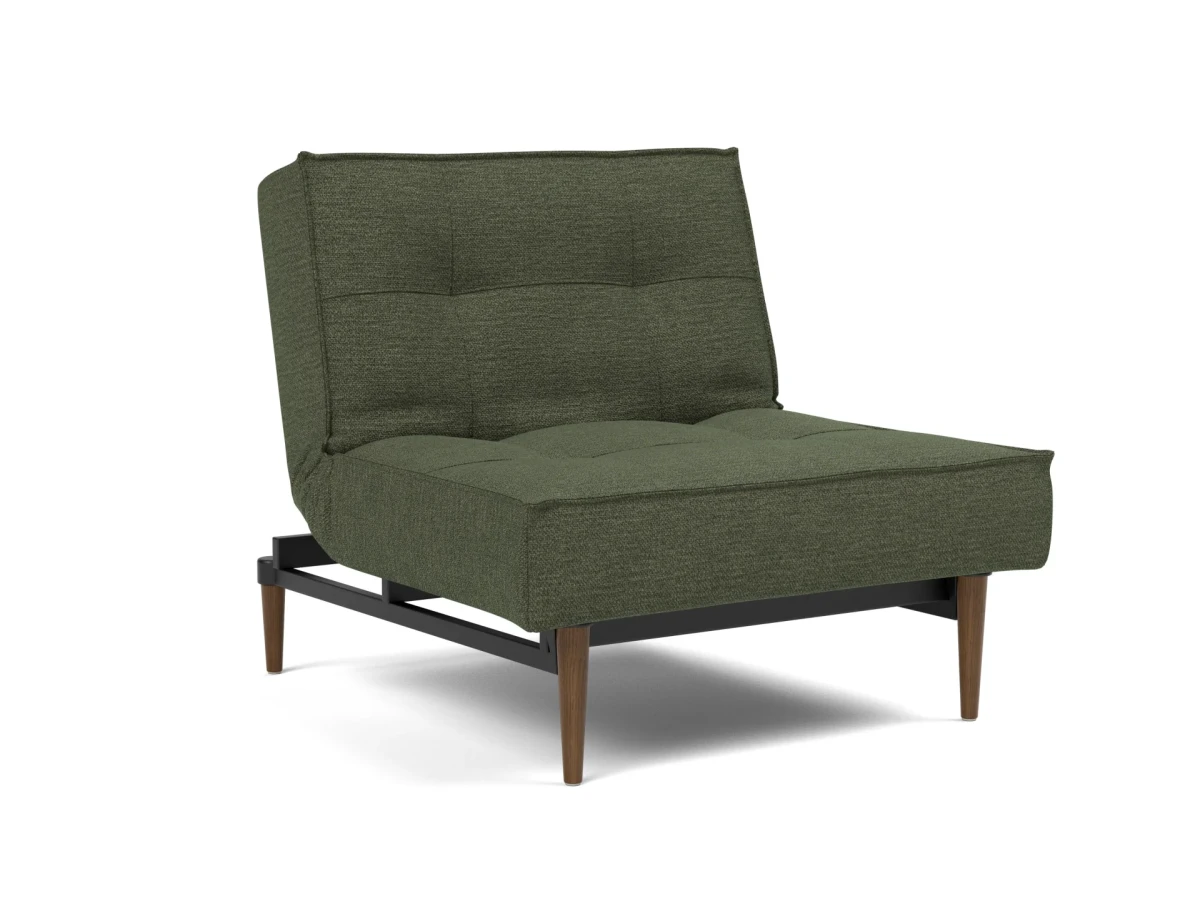 Splitback Styletto Chair Dark Wood