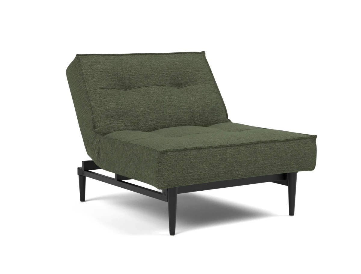 Splitback Styletto Chair Black Wood