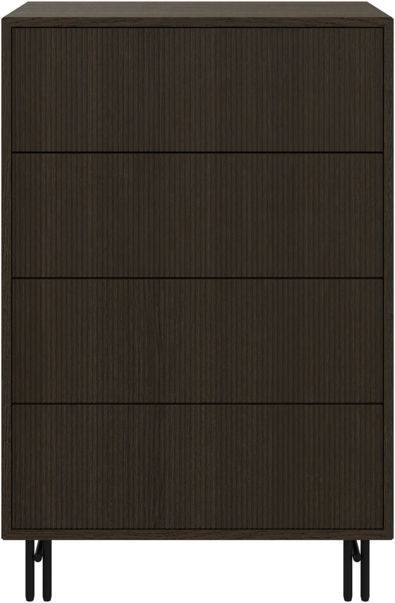 Element dresser with 4 drawers
