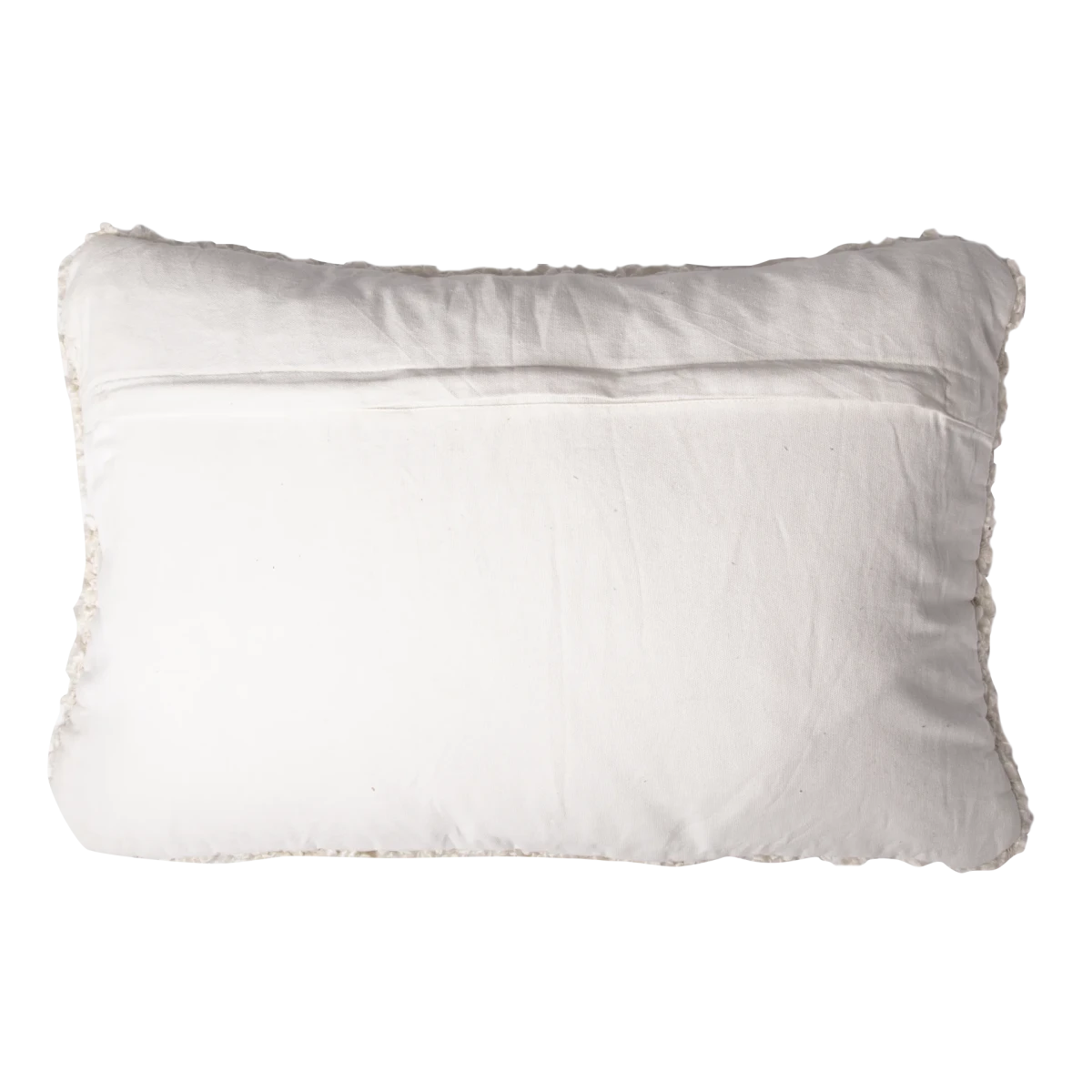 Bouclé heavy cushion