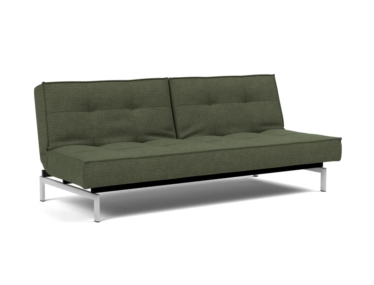 Splitback Chrome Sofa Bed