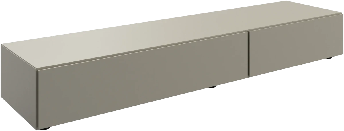 Lugano base cabinet with drop down doors oak
