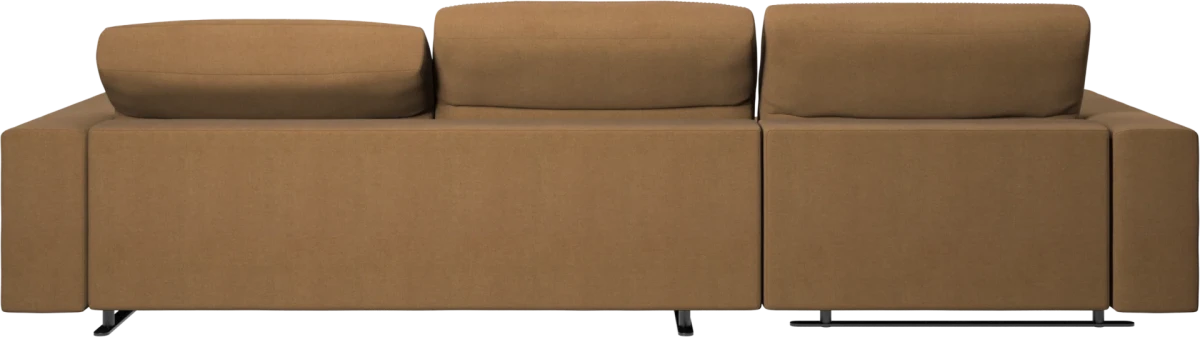Hampton sofa with adjustable back and resting unit left side