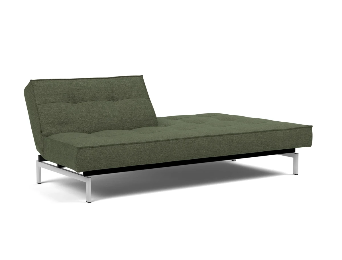 Splitback Chrome Sofa Bed