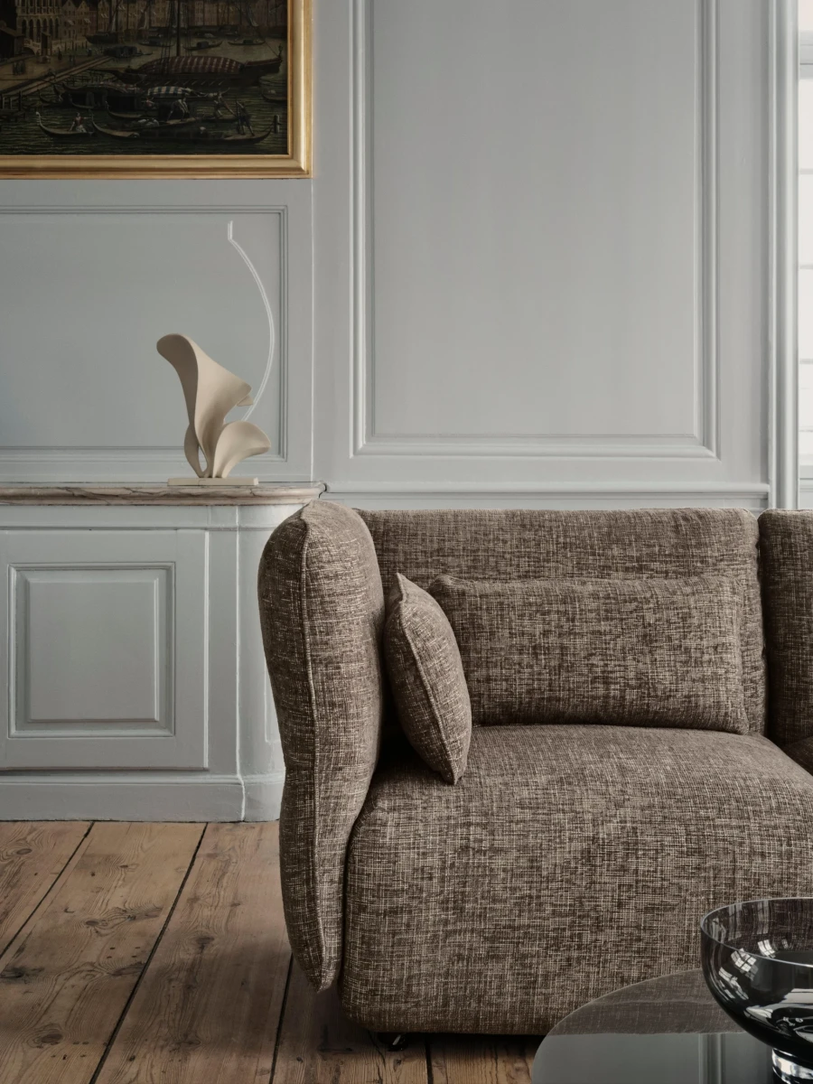 Paraggi 2-seater with chaise longue left
