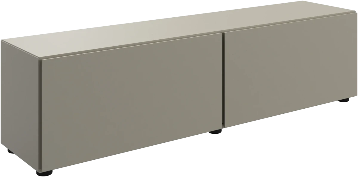 Lugano base cabinet with drop down doors oak