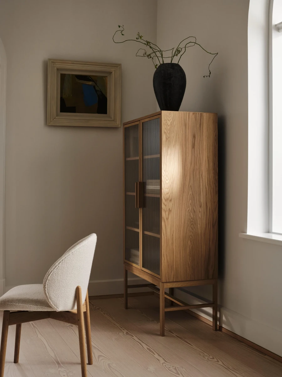 axo series glass cabinet