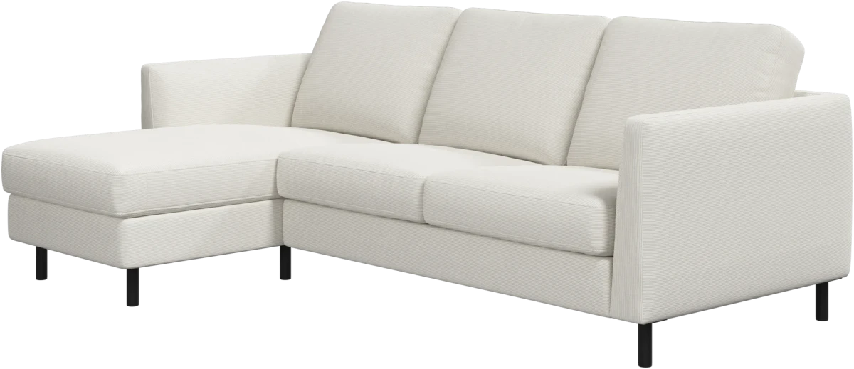 Indivi sofa with chaise longue left