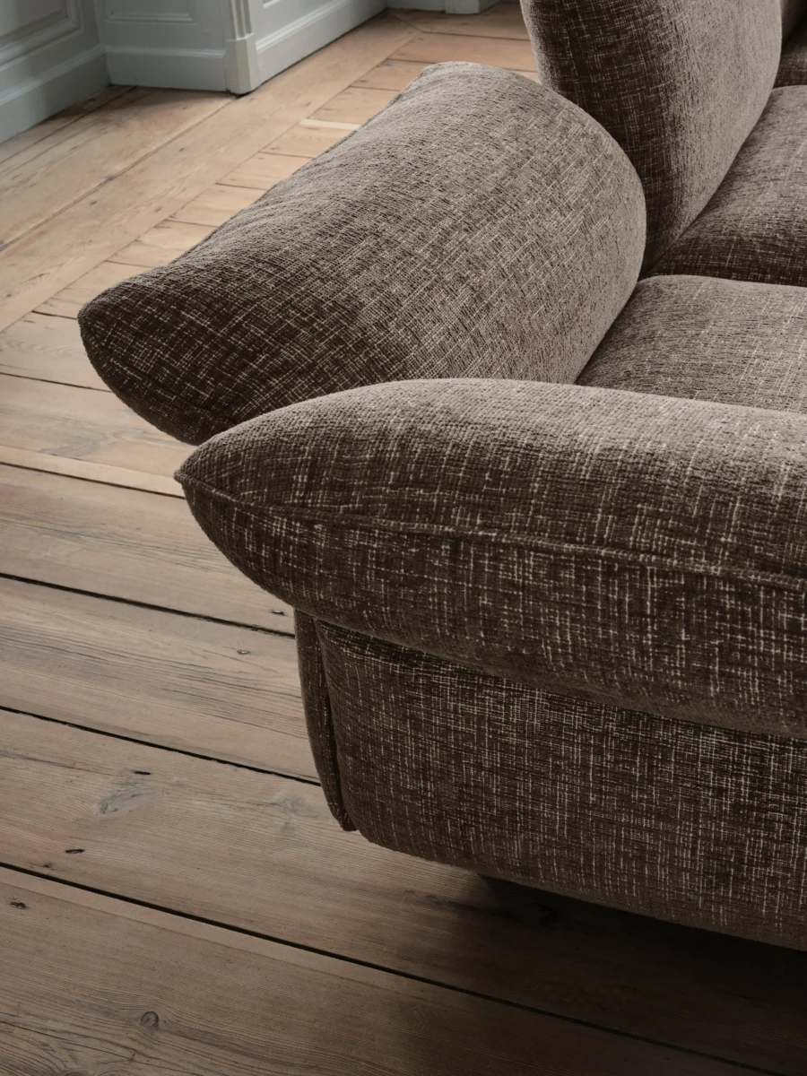 Paraggi 2-seater with chaise longue left