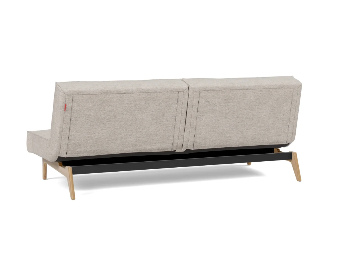 Splitback Eik Sofa Bed Oak