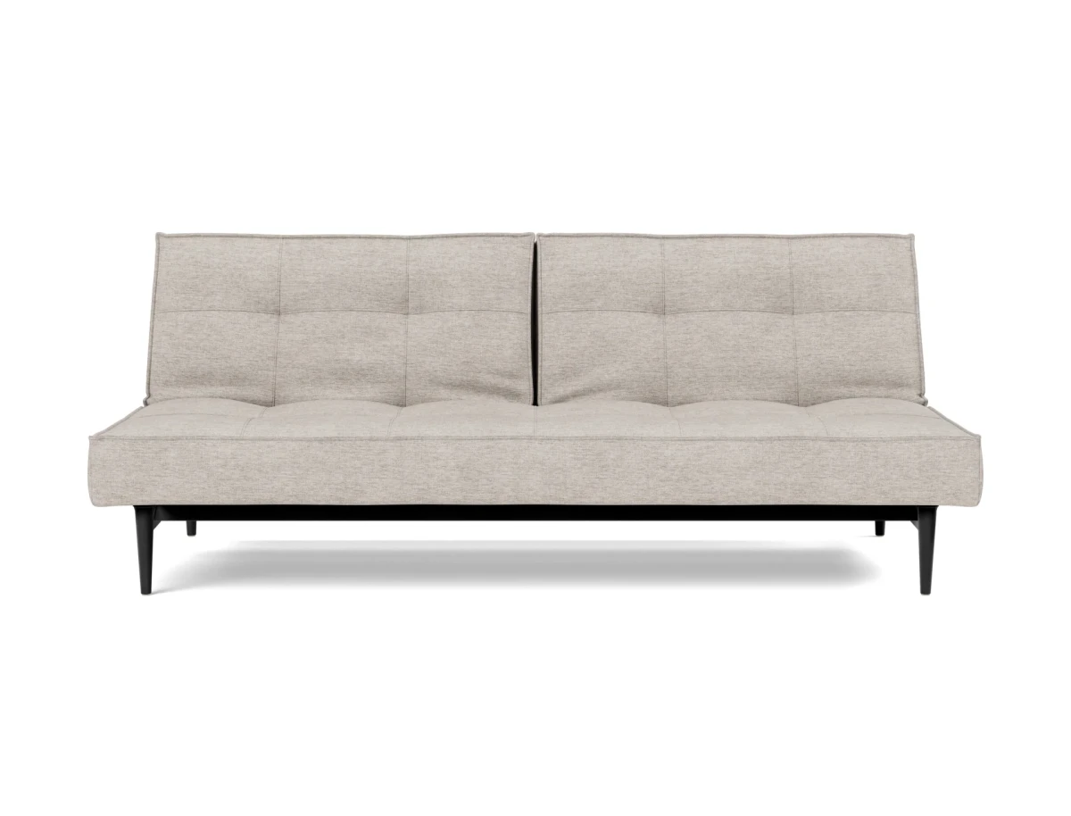 Splitback Styletto Sofa Bed Black Wood