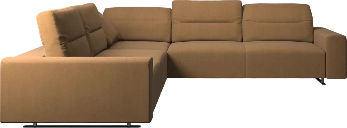 Hampton corner sofa with adjustable back