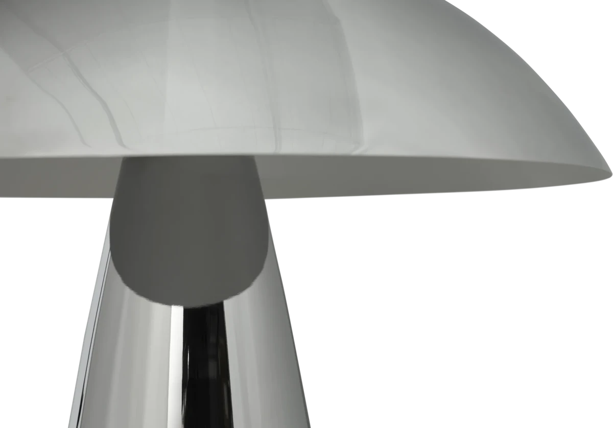 Nest table lamp metal/fabric