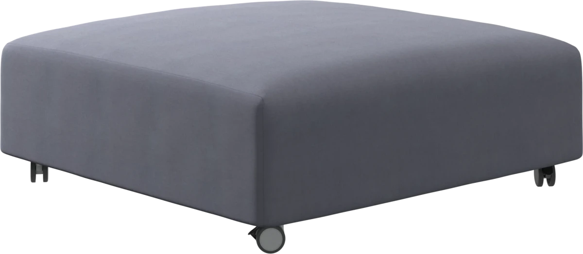 Hampton footstool on wheels