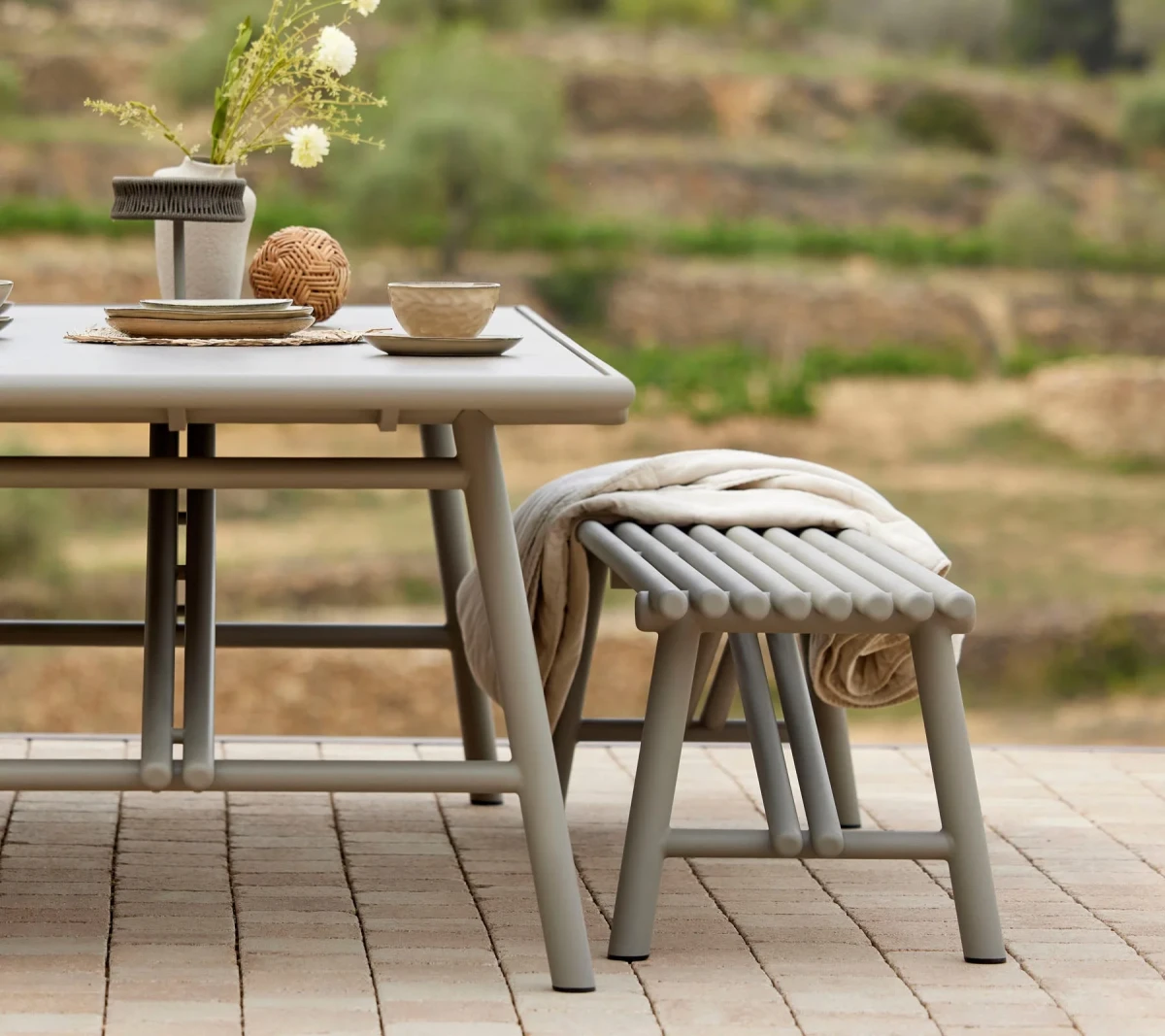 Sticks bench, 190 cm
