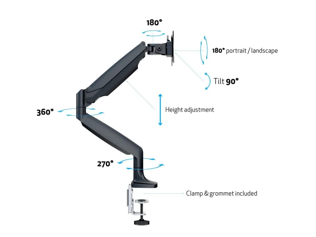 M Deskmount monitora roka