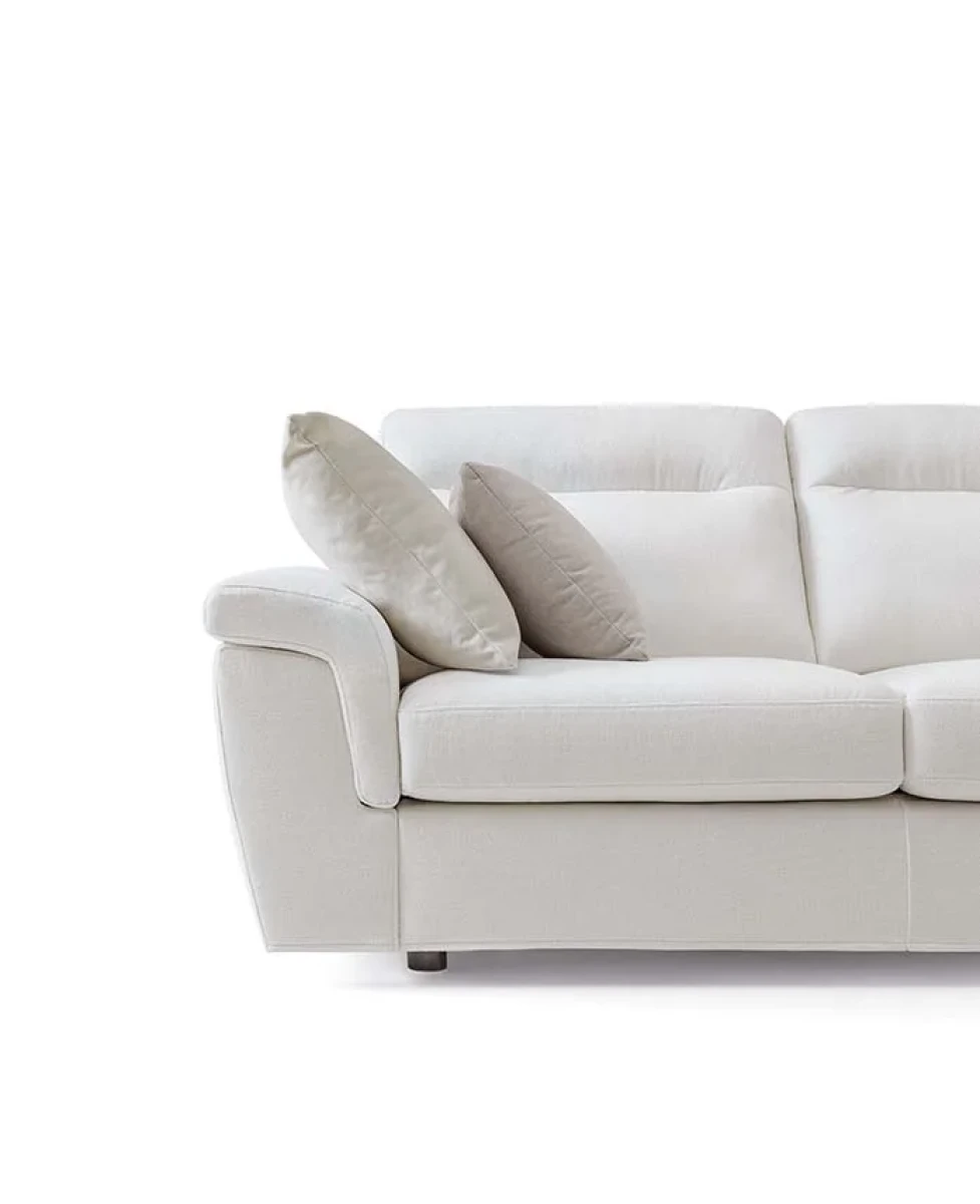 Kallima — Soft-shaped sofa with storage and bed mechanisms, offering backrest height customization.