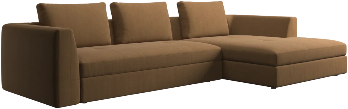 Bergamo sofa with resting unit