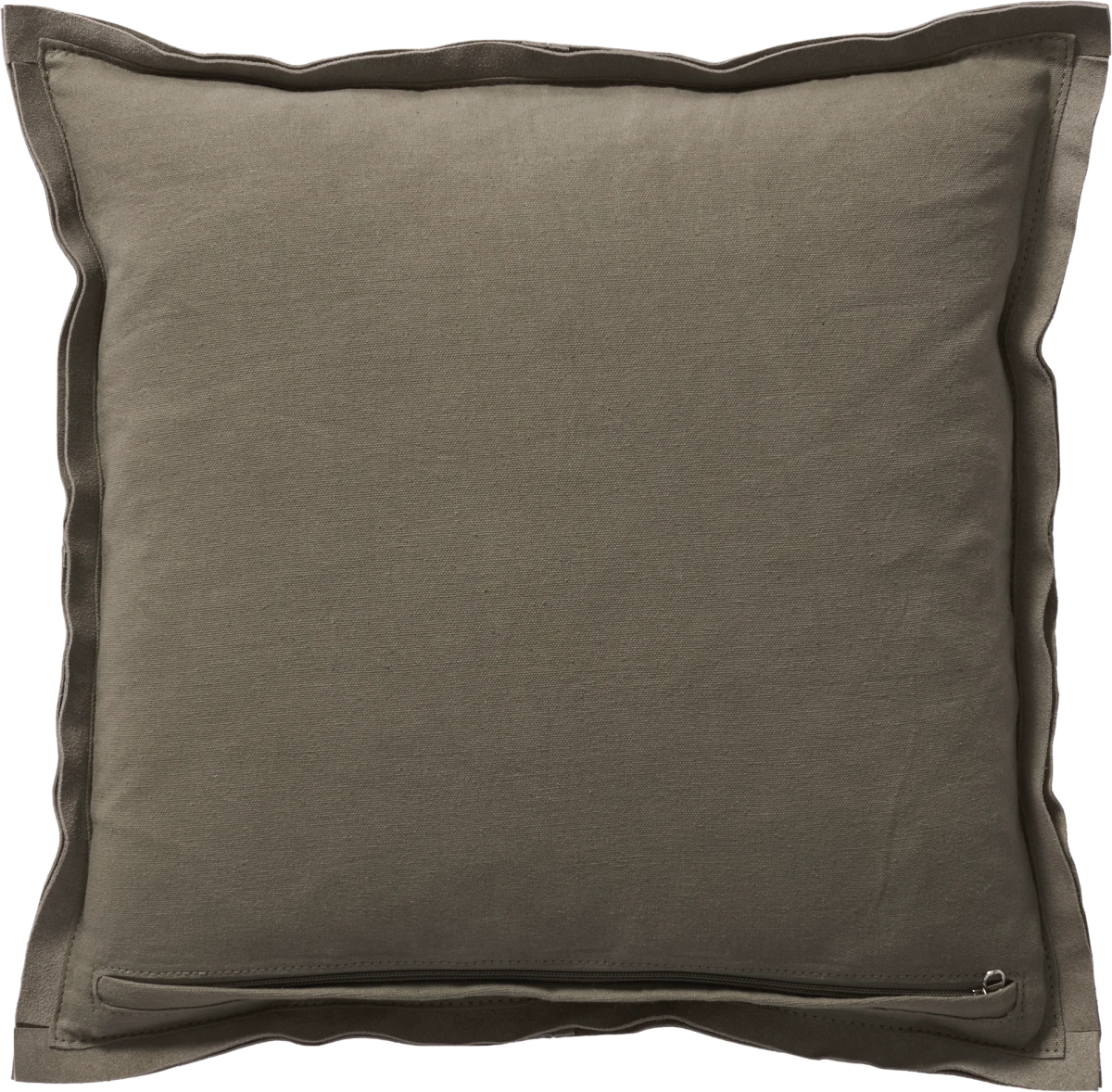 Suede cushion