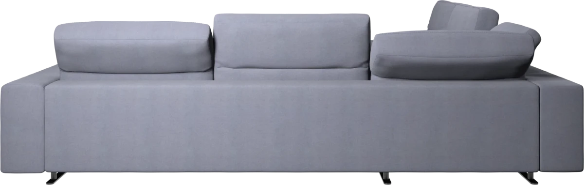 Hampton corner sofa with adjustable back and storage