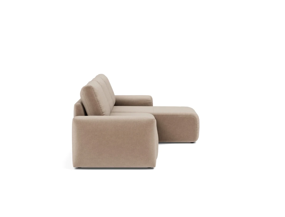 Norum Sofa Bed Chaise With Chunky Arms