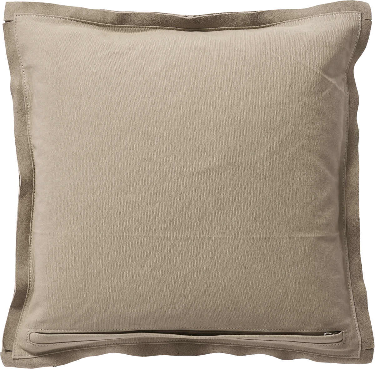 Suede cushion