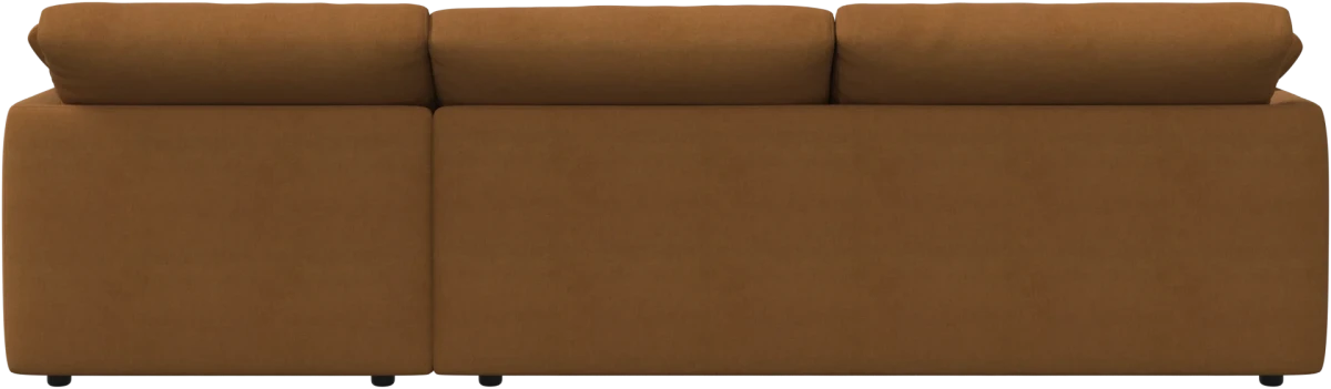 Milano sofa with chaise longue left
