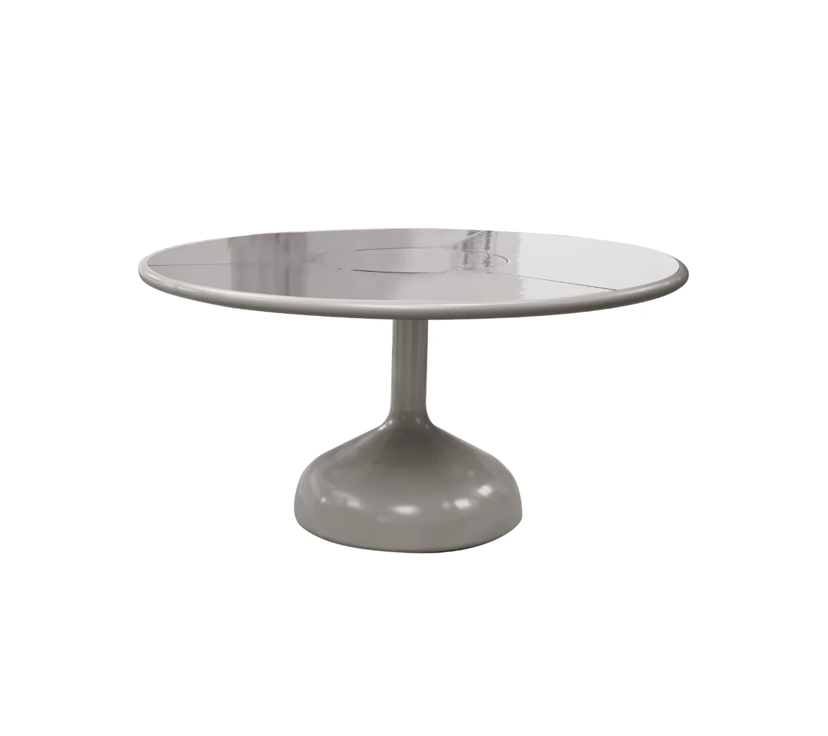 Glaze dining table base