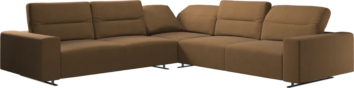 Hampton corner sofa with adjustable back