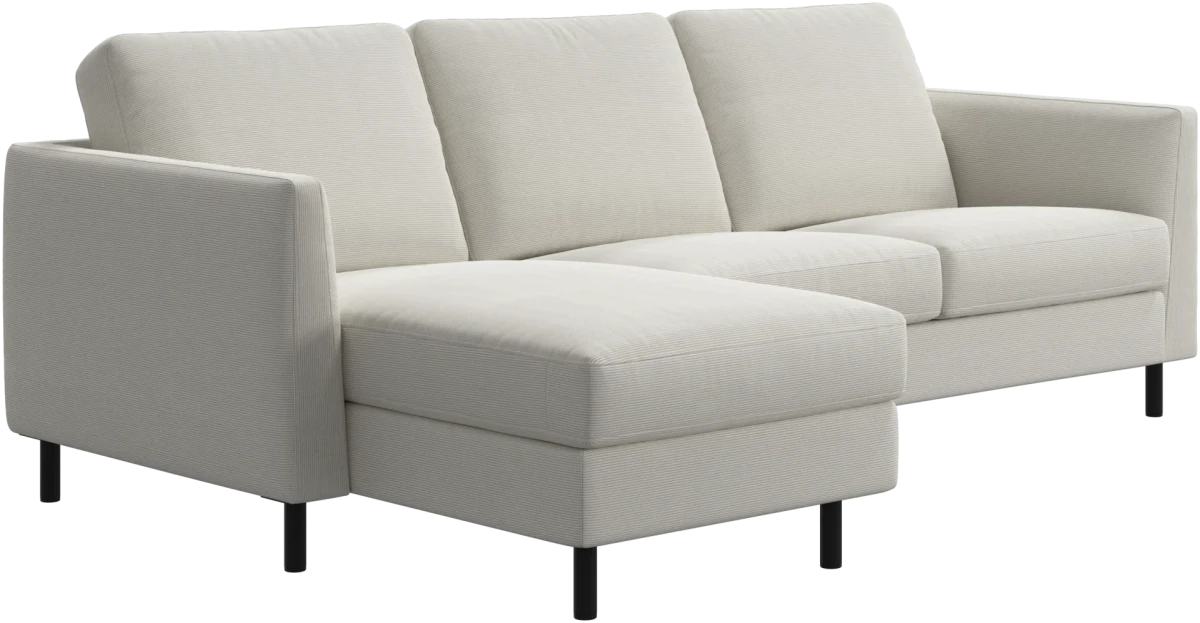 Indivi sofa with chaise longue left