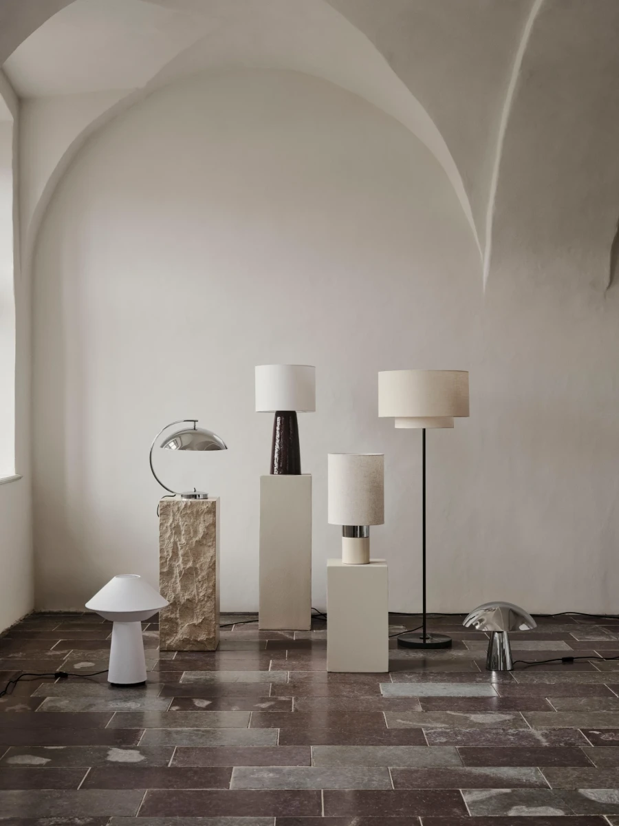 Oslo table lamp marble/metal