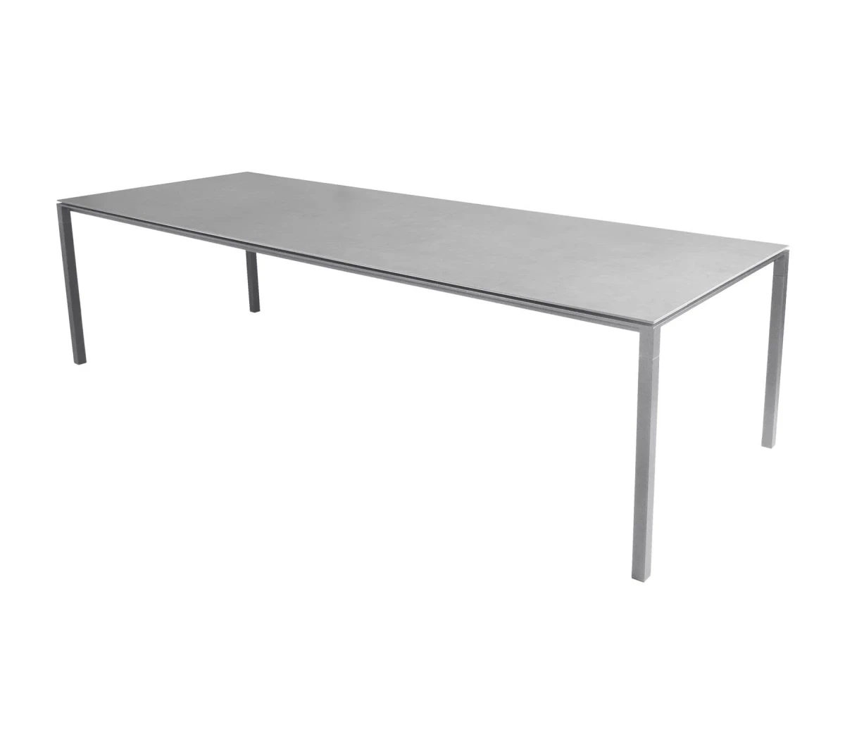 Pure dining table base, 280x100 cm