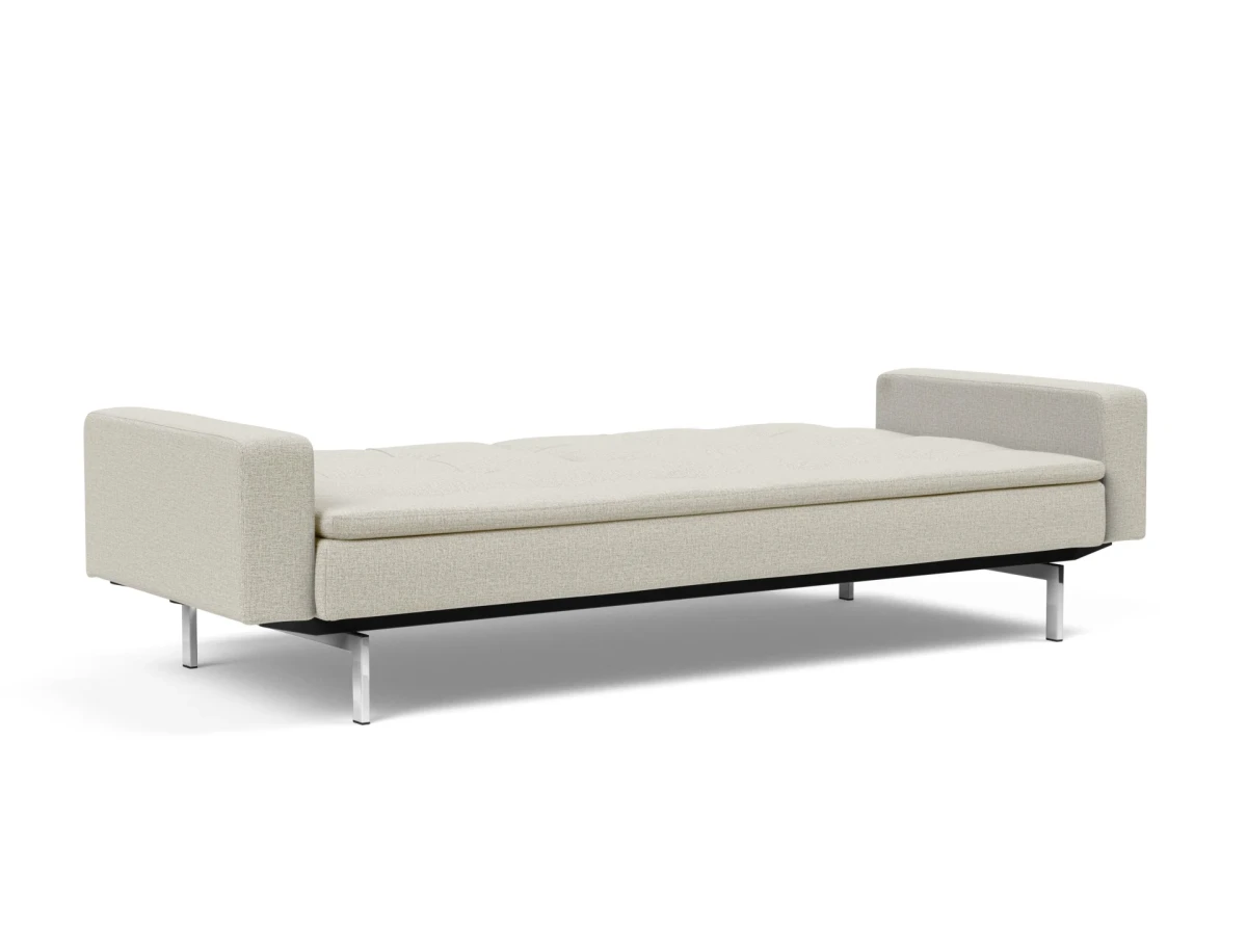 Dublexo Chrome Sofa Bed With Arms