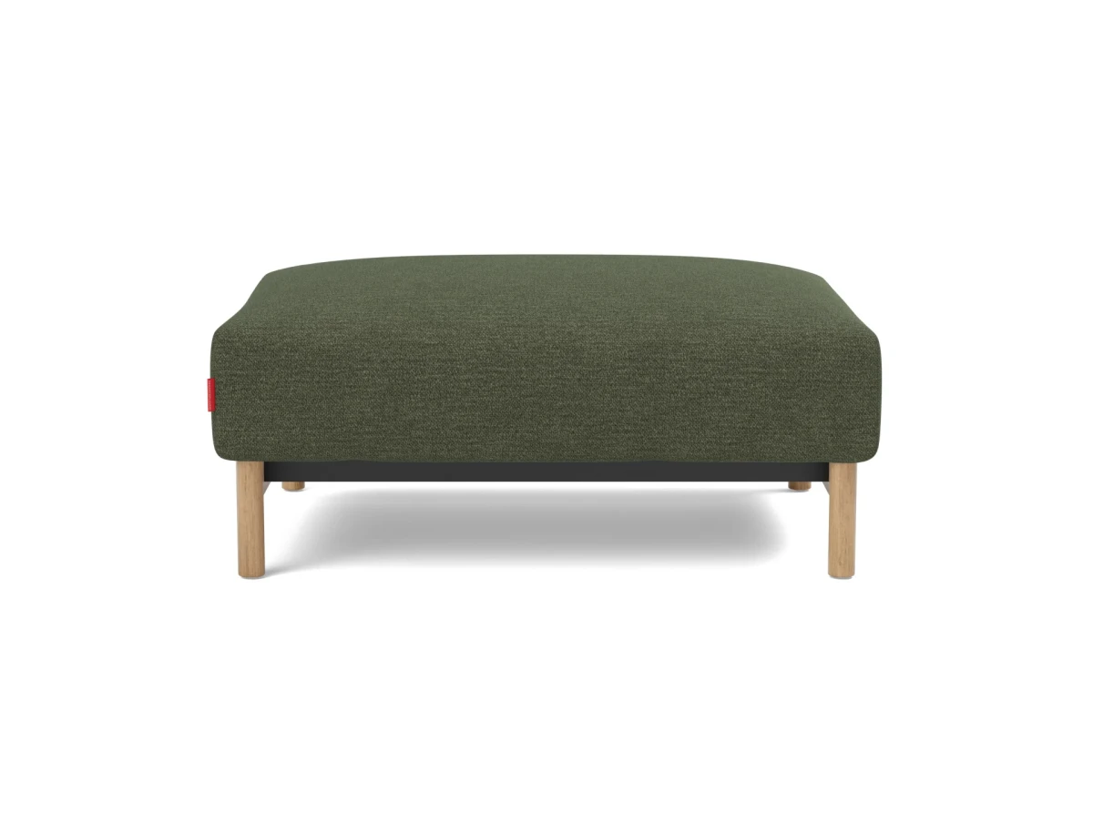 Malloy Wood Ottoman