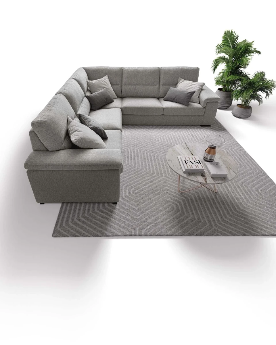Jaro — Sofa with high backrest and relax mechanism.