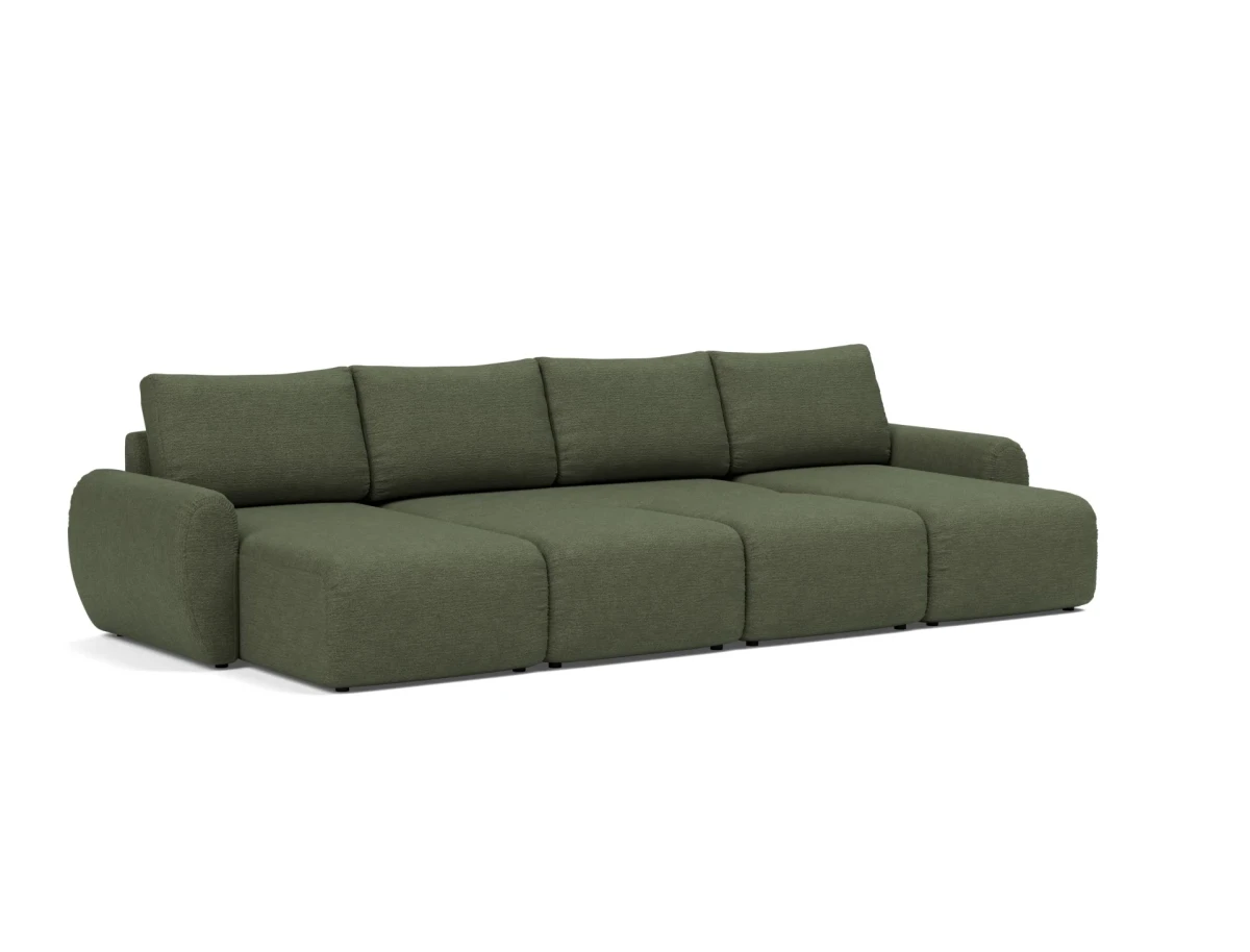Norum Sofa Bed U-shape With Curve Arms