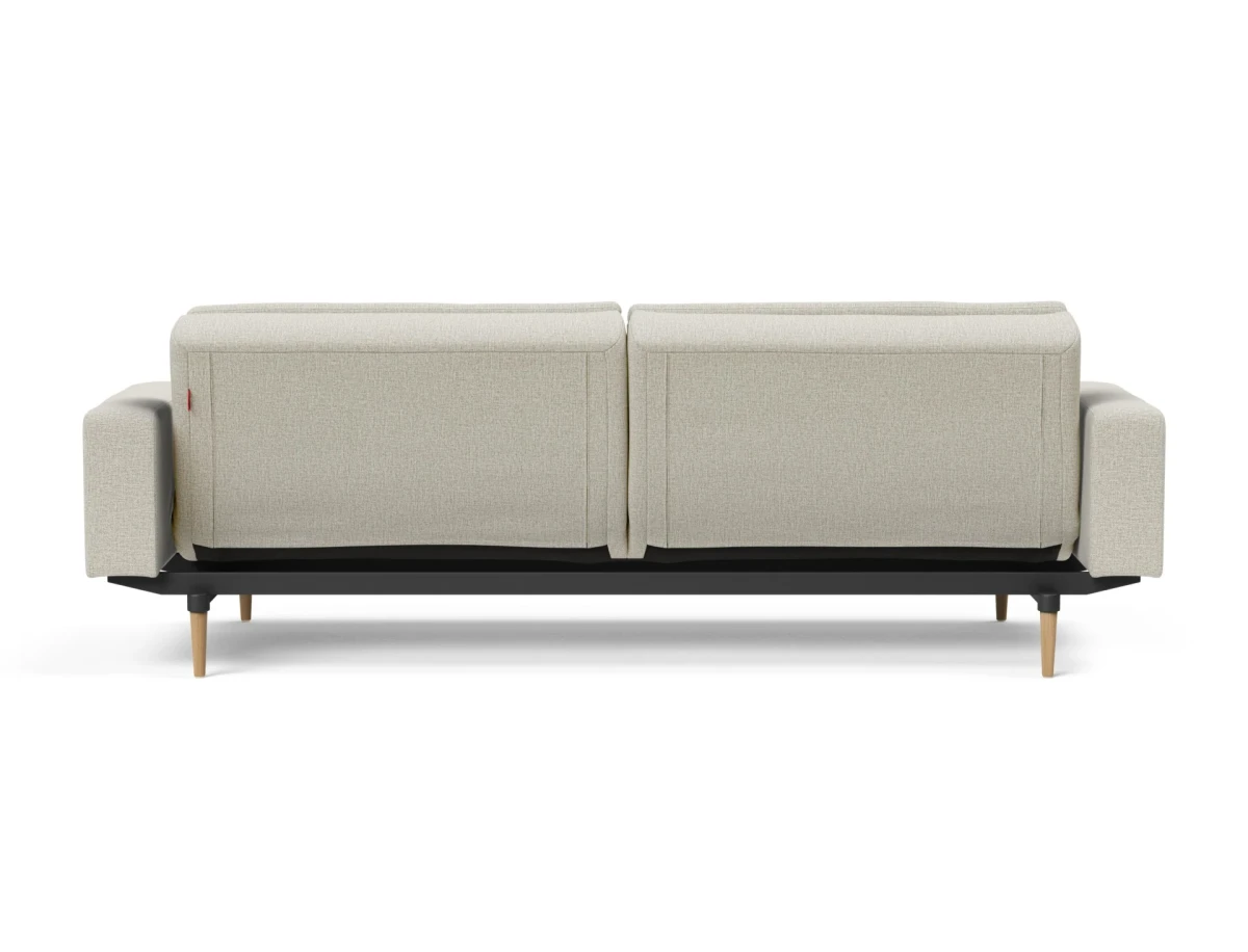 Dublexo Styletto Sofa Bed Light Wood With Arms