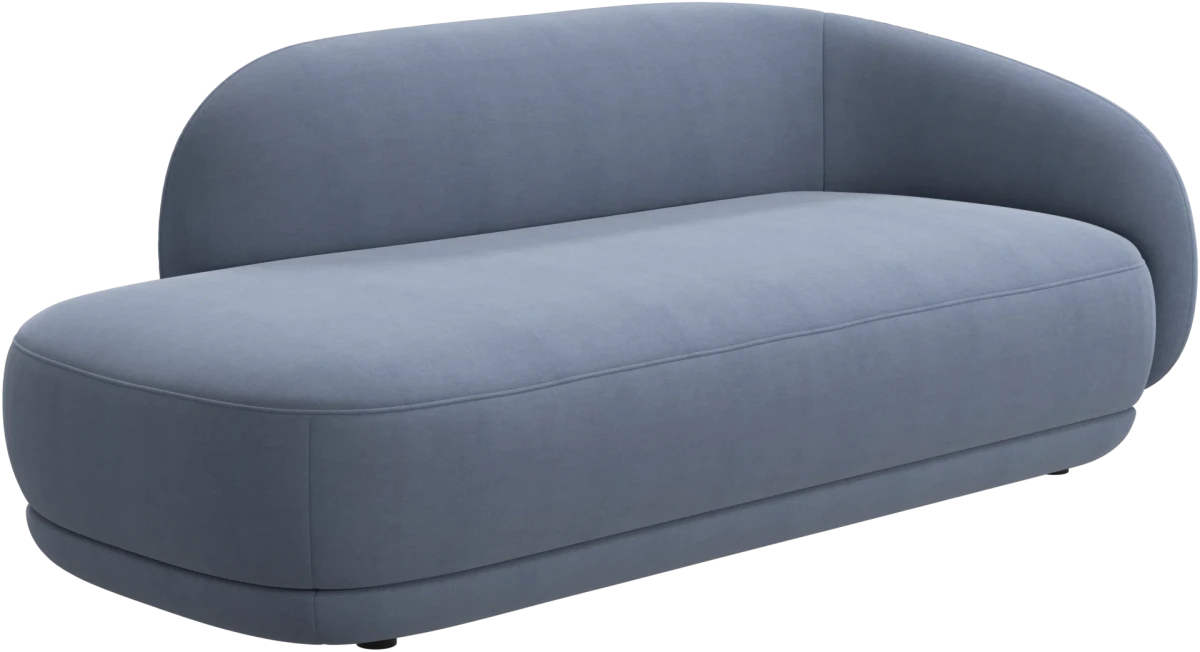 Bolzano, chaise longue sofa right