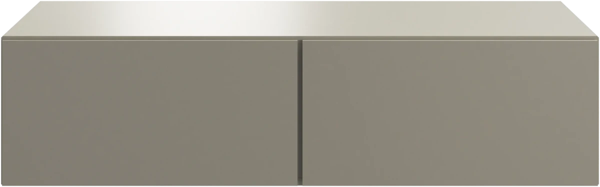 Lugano wall mounted cabinet with drop down doors