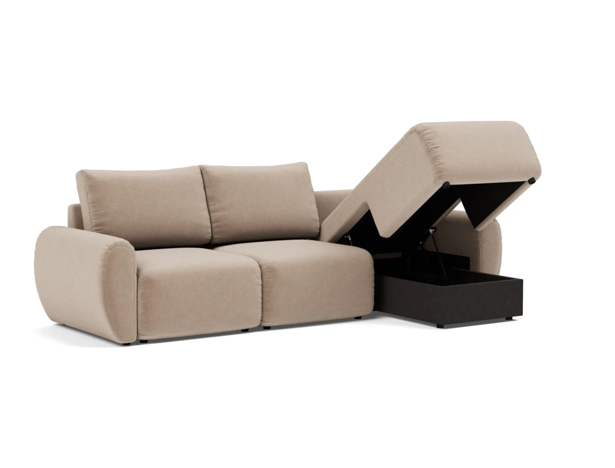 Norum Sofa Bed Chaise With Curve Arms