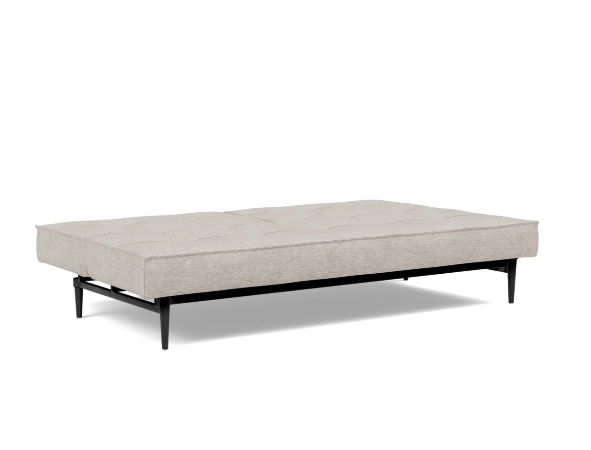 Splitback Styletto Sofa Bed Black Wood