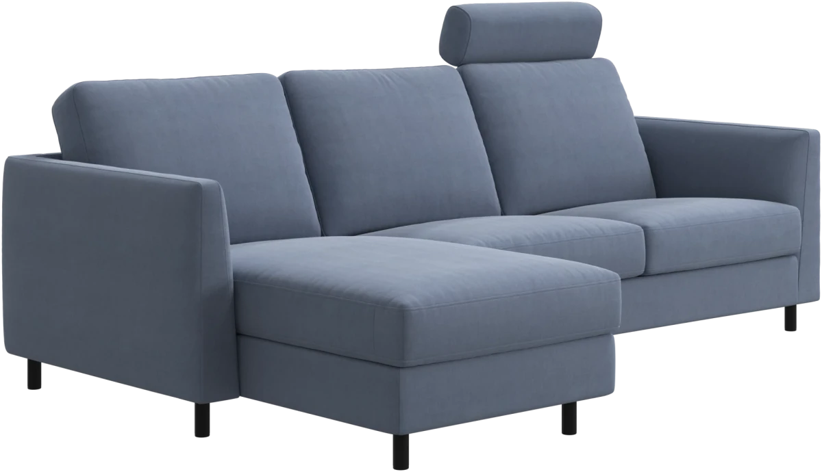Indivi sofa with chaise longue left