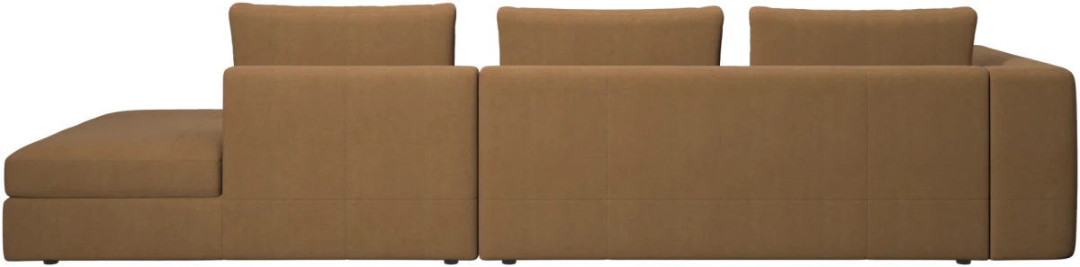 Bergamo sofa with lounging unit
