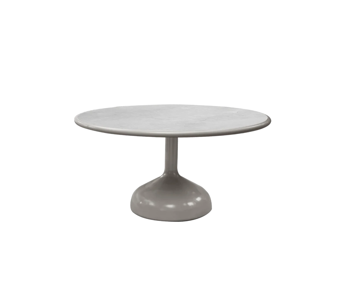 Glaze dining table base