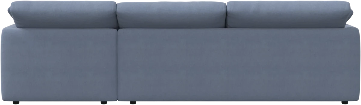 Milano sofa with chaise longue left