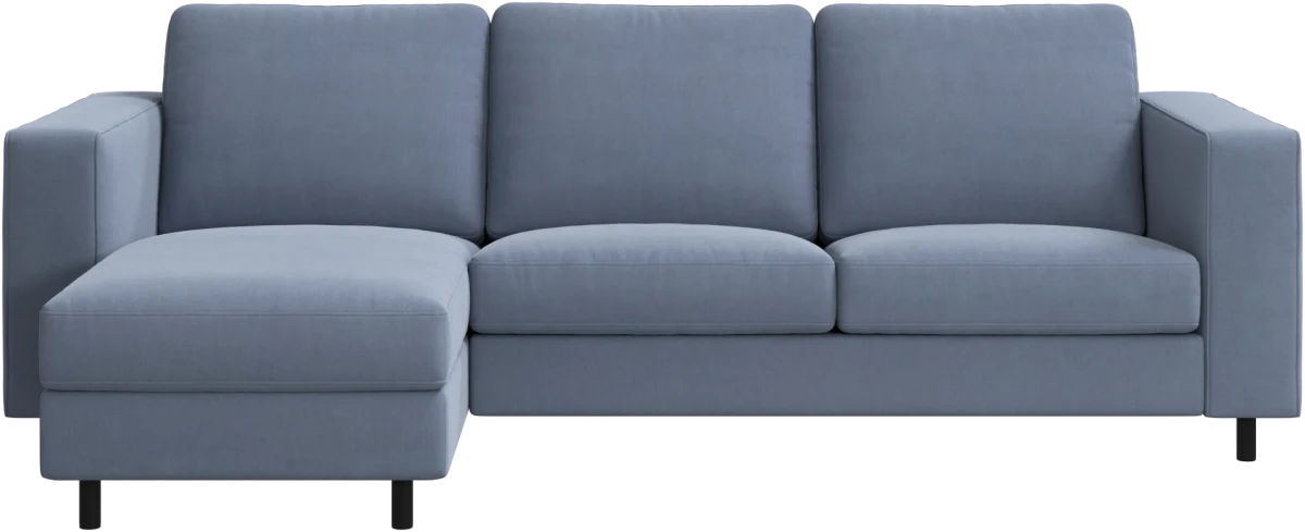 Indivi sofa with chaise longue left